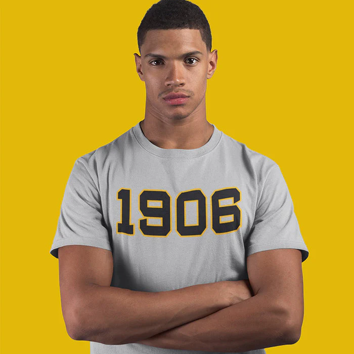 1906 Alpha Phi Alpha Distressed Letter Tee/Sweatshirt - Image 4