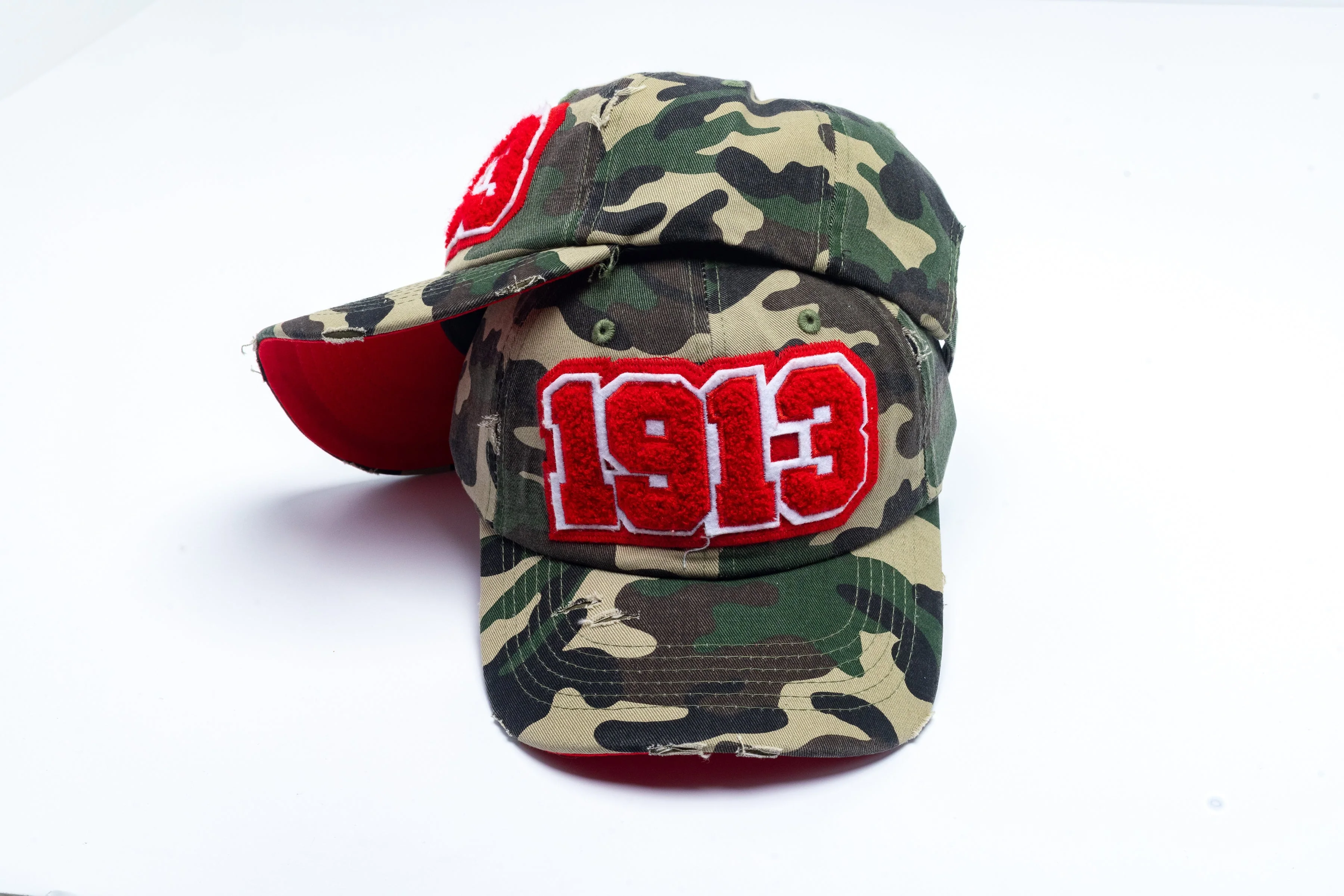 Distressed dad cap