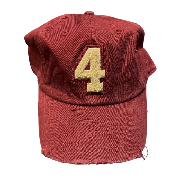 Delta Sigma Theta Crimson Chenille Cap - Image 4