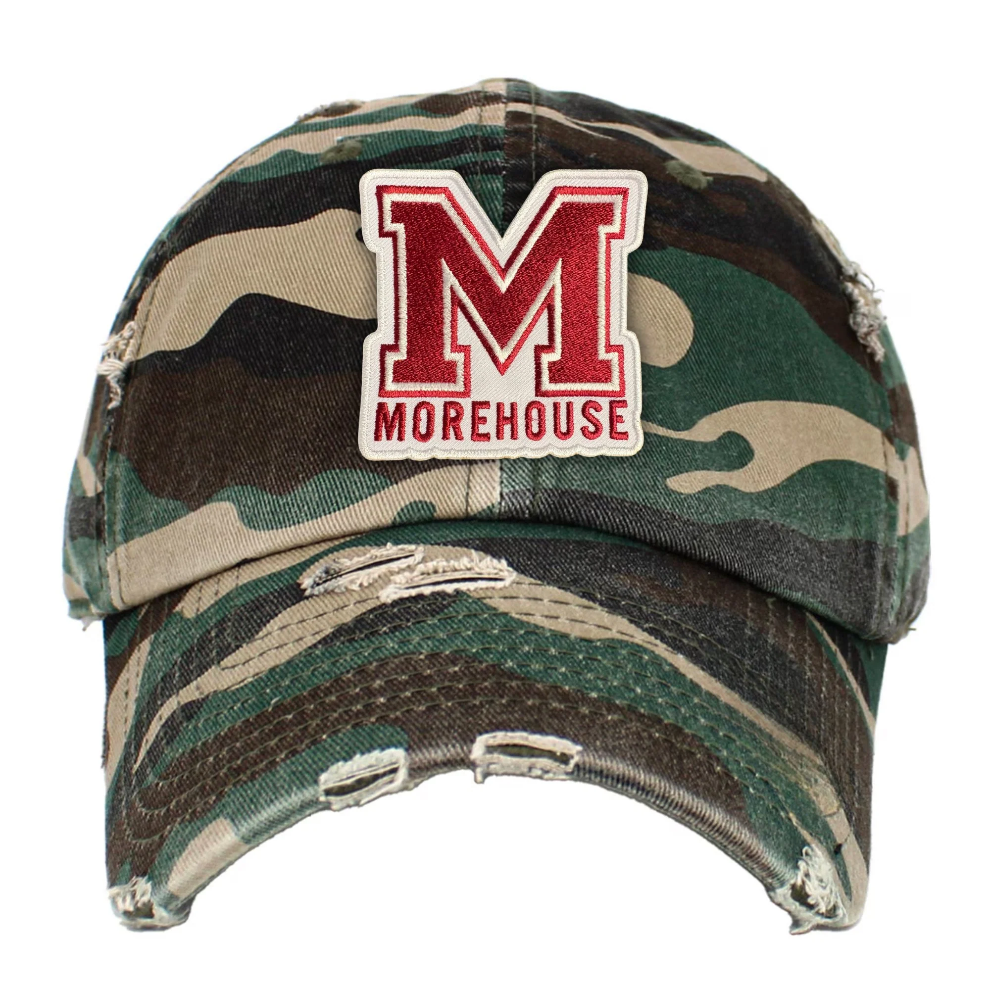 Morehouse College (MC) HBCU Distressed Cap - Image 3
